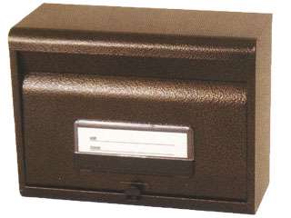 サントミ　郵政型ポスト　SGE-80エンボスブラウン