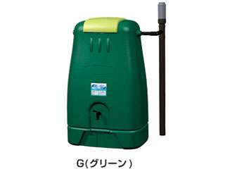 三栄水栓　雨水タンク　EC2010S-G-60-250L（グリーン）