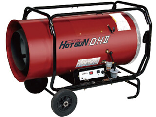 静岡製機　熱風オイルヒーター　ホットガンHG-DH2（乾燥用）