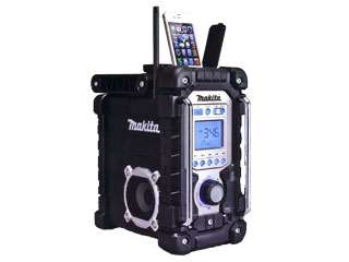 マキタ 新型充電式ラジオ MR103B（黒） 本体のみiPod/iPhone対応仕様 : ウエダ金物オススメ商品Blog