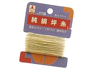 たくみ　純絹坪糸　カード巻　109(30個入)