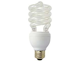 デンサン　電球形蛍光ランプ（スパイラル型）　誘虫ランプ　EFD23-SSYM