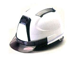 タスコ　ヒサシ透明ヘルメット（白）　TA962AY-1