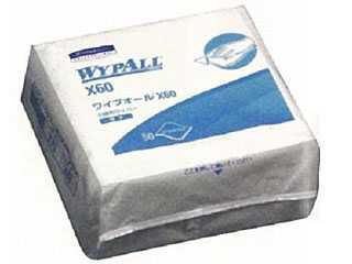 日本製紙クレシア　ワイプオール X60 4つ折り　50枚　90パック　60560