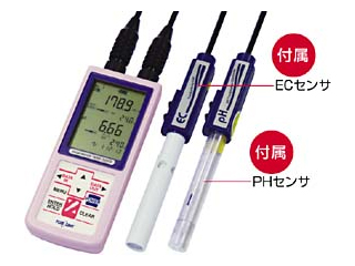 マルチ計測器販売　ポータブル電気伝導率・PH計　CN1153G