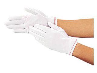トラスコ　低発塵縫製手袋(長時間作業用・10双入)　Mサイズ　DPM-100M
