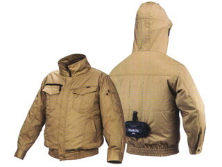 マキタ　充電式ファンジャケット　FJ500DZS　立ち襟（Sサイズ）【バッテリホルダが必要です】