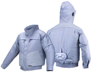 マキタ　充電式ファンジャケット　FJ402DZS　立ち襟（Sサイズ）【バッテリホルダが必要です】