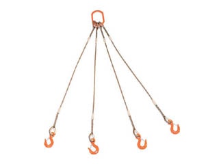 トラスコ　玉掛けワイヤーロープスリング　Wスリング(4本吊りタイプ)　GRE-4P-6S1