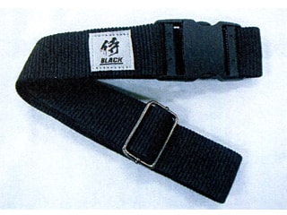 侍BLACK　WORKベルトL(黒)　HCP-61