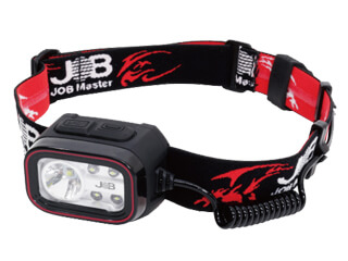 JOB　JHD-350USB　USB充電式LEDヘッドライト