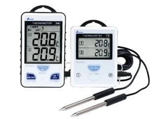シンワ　ワイヤレス温度計A　最高・最低隔測式ツインプローブ防水型　73241
