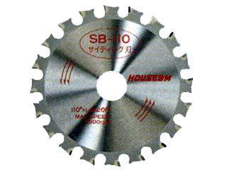 ハウスBM　充電式マルノコ用チップソー　サイディング刃　SB-110
