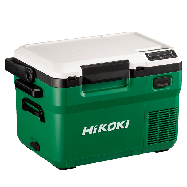 【受注生産】HiKOKI　コードレス冷温庫　UL18DD(XMZ)(アグレッシブグリーン)(蓄電池1個付属/充電器別売り)