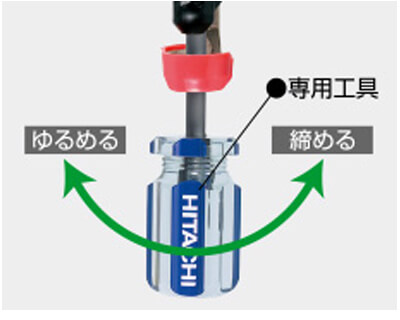 日立 WF4H3(SL) ｜ WF4H3(S) 高圧ねじ打機