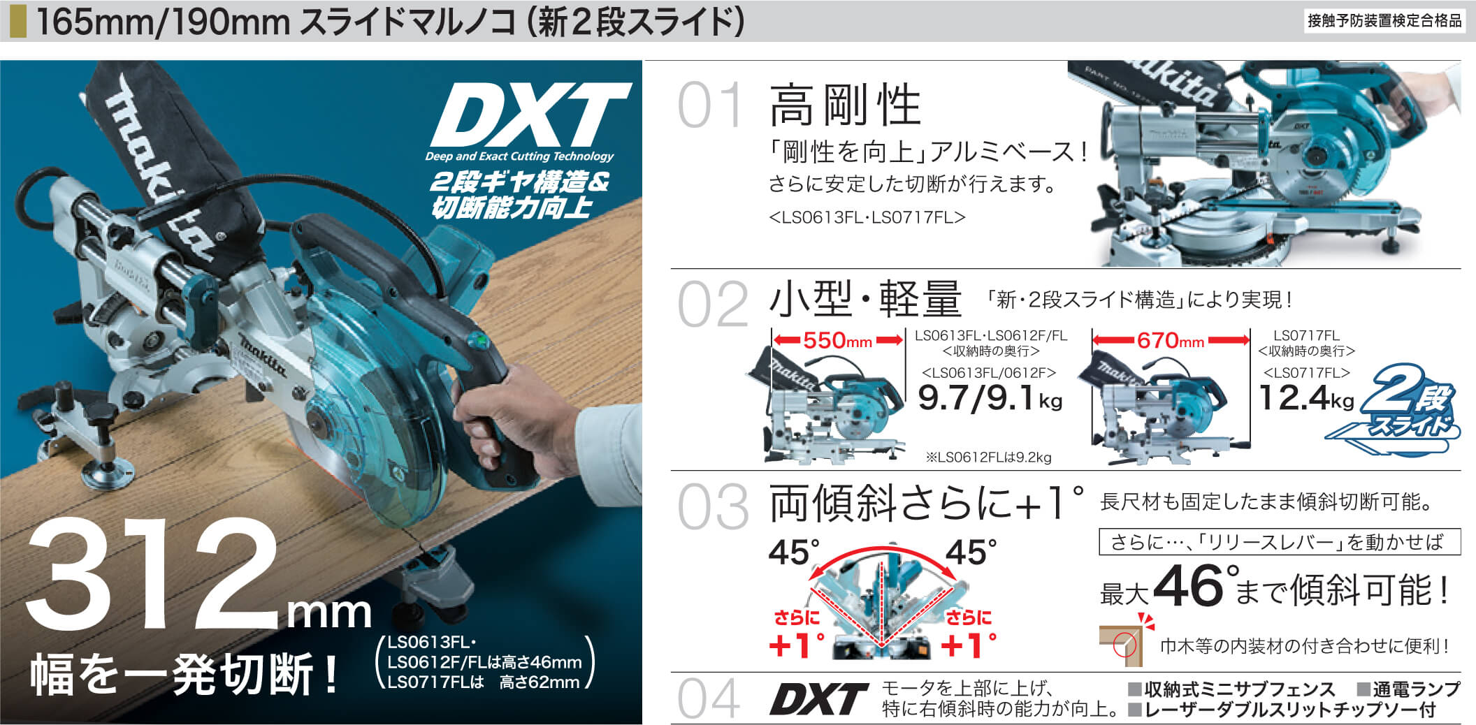 2021年春の マキタ スライド丸のこ LS0613FL マルノコ 刃物径 165mm