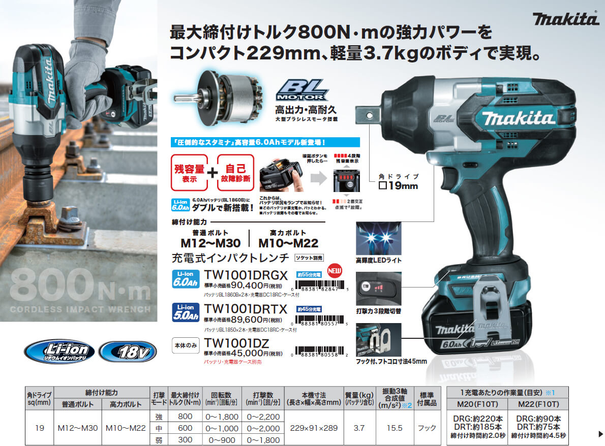 TW1001DRGX　カタログ2