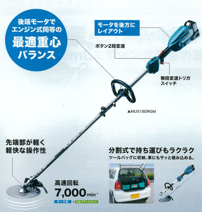 今年も話題の マキタ 刈払アタッチメント makita EM402MP A-53089 多目的工具 スプリット チップソー アタッチメント 草刈り  刈払い