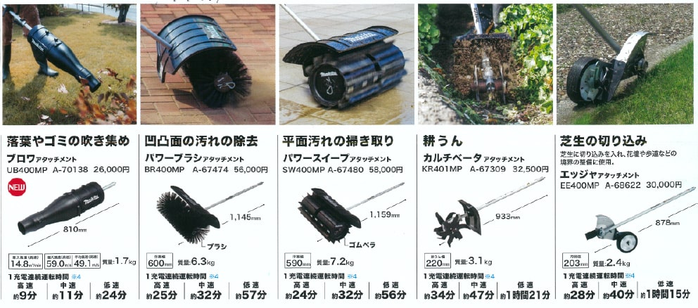 マキタ makita 80Vmax 充電式草刈機 MUR012GZ 本体のみ 刈払機 バッテリー 両手ハンドル バッテリ・充電器別売 草刈り 刈払い - 23