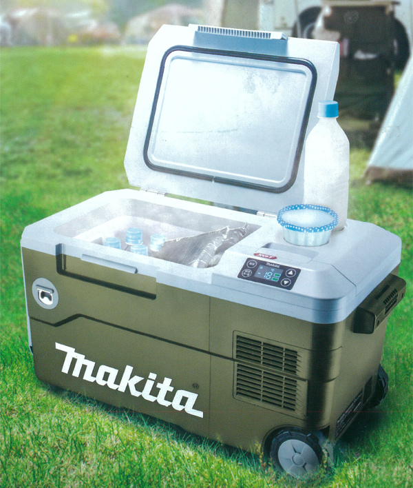 makita マキタ 40Vmax充電式保冷温庫（50L）18V AC100V DC  CW002GZ 青  本体のみ   ※バッテリ・充電器別売 - 24