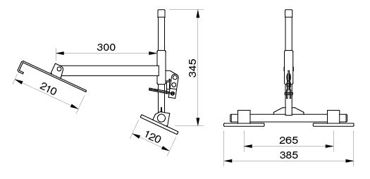 屋根用足場