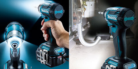 △△MAKITA マキタ インパクトレンチ　（充電器・充電池2個・ケース付 コードレス式 ）18v  TD173DRGXＢ ブラック