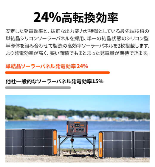 Jackery JS-100C SolarSaga 100 ソーラーパネル ウエダ金物【公式サイト】