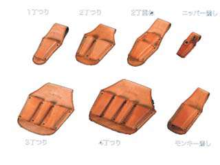 タイタン　皮革製ペンチ差し　1丁つり