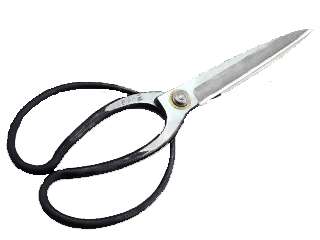 植木鋏　安来鋼　青鋼　4寸刃　約250mm 植木鋏 安来鋼 青鋼 4寸刃 約250mm 盆栽・苔玉 植木鋏