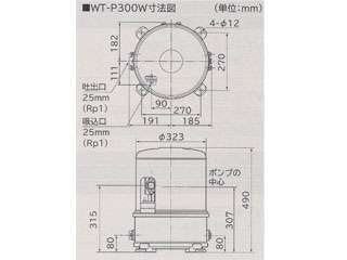 HiKOKI(日立工機) WT-P300W 浅井戸用自動ポンプ ウエダ金物【公式サイト】