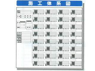 安全興業(株)　システム掲示板　施工体系図　SYSP-47