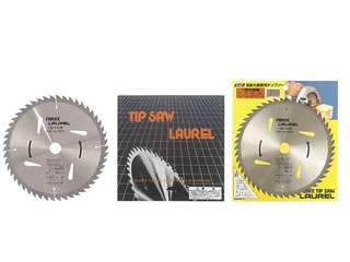 セフティー工業　Laurel　一般木材用　チップソー　50P　チドリ刃　160mm