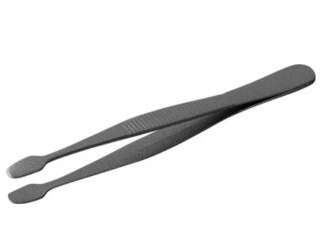 ANEX ステンレスピンセット　フッ素加工切手用 NO.144