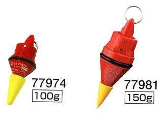シンワ　下げ振り錘　スイピタ　静止機構付　100ｇ　77974