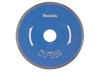 マキタ　湿式(リムタイプ)ダイヤモンドホイール　110mm　A-20498