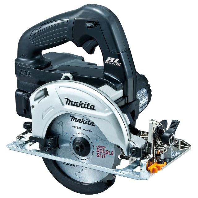 ☆品☆ makita マキタ 14.4V 充電式丸ノコ HS470D 黒/ブラック バッテリ2個(14.4V 4.0Ah 5.0Ah) 充電器付き 電動工具 59771