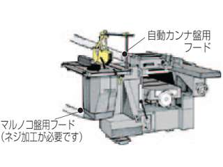 マキタNo.1 マルノコ盤用フード　１００　　　　　　　　A-05583