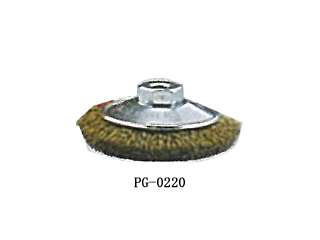ナニワ研磨工業　ベベル型カップワイヤーブラシ　PG-0220