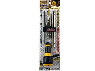 サンフラッグ　電動ドライバー用特殊工具　業務用ハイグリップドライバー　No.6960