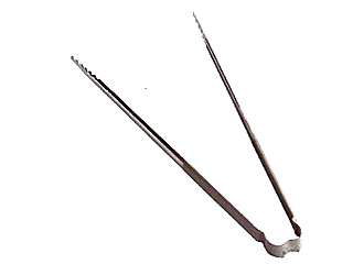 浅野木工所　レーキ・清掃用品　ステンレス　松葉箸(ビニール加工)　12030