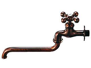 カクダイ　水栓金具　 カラー自在水栓(ブロンズ) 　7060FBP-13