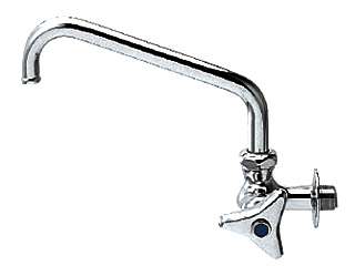  カクダイ　水栓金具　新型横形スワン水栓　13　7087