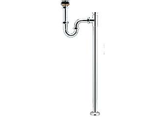 カクダイ　低位通気弁つきSトラップ（オーバーフローなし手洗器用）　423-811-25