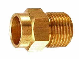 カクダイ　配管継手　銅管用外ネジアダプター　6182-13ｘ12.7