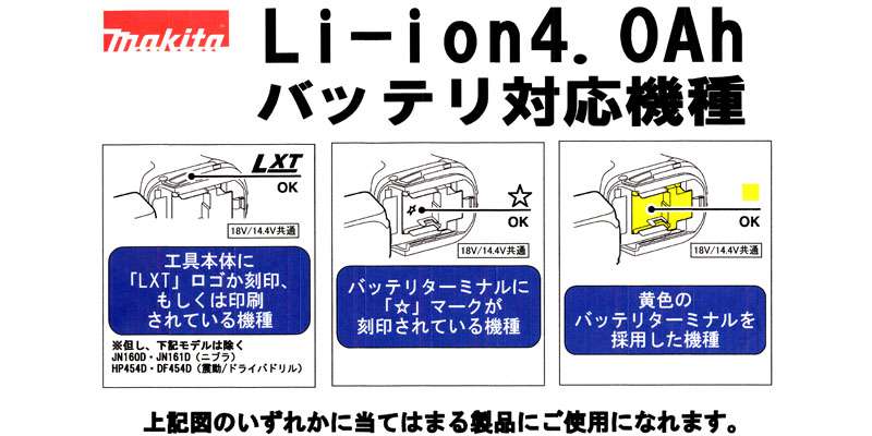 マキタ BL1840 18V-4.0Ah リチウムイオンバッテリー ウエダ金物【公式 ...
