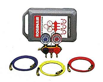 デンサン　R-410A用マニホールドキット(ロビネァ)　RO-JA-5510