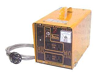 デンサン　ボータブル変圧器　SZ-STX-312P