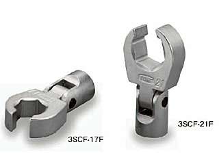 トネ　フレックスクロウフットレンチ　3SCF-08F