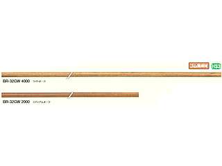 シロクマ　ゴム集成材丸棒　32φ　4000mm　BR-32GW(ライトオーク)