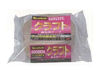 住友スリーエム　<スコッチ>クラフト梱包用テープ　505BEN(50巻入)